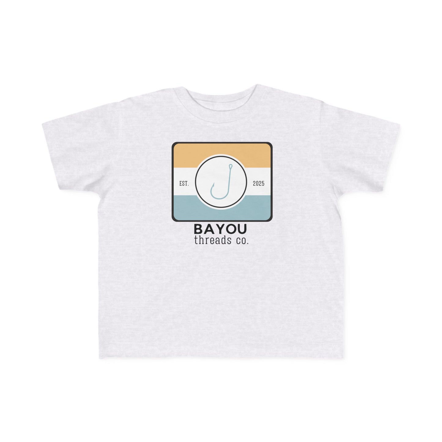 Bayou Threads Tee (light blue/yellow)