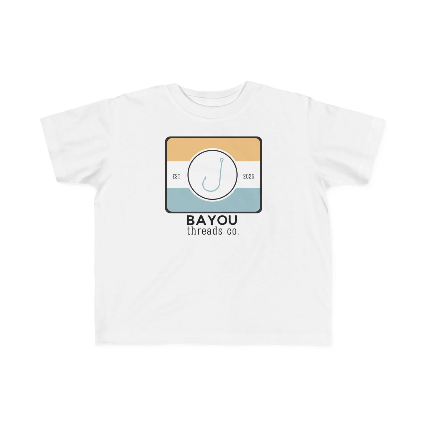 Bayou Threads Tee (light blue/yellow)