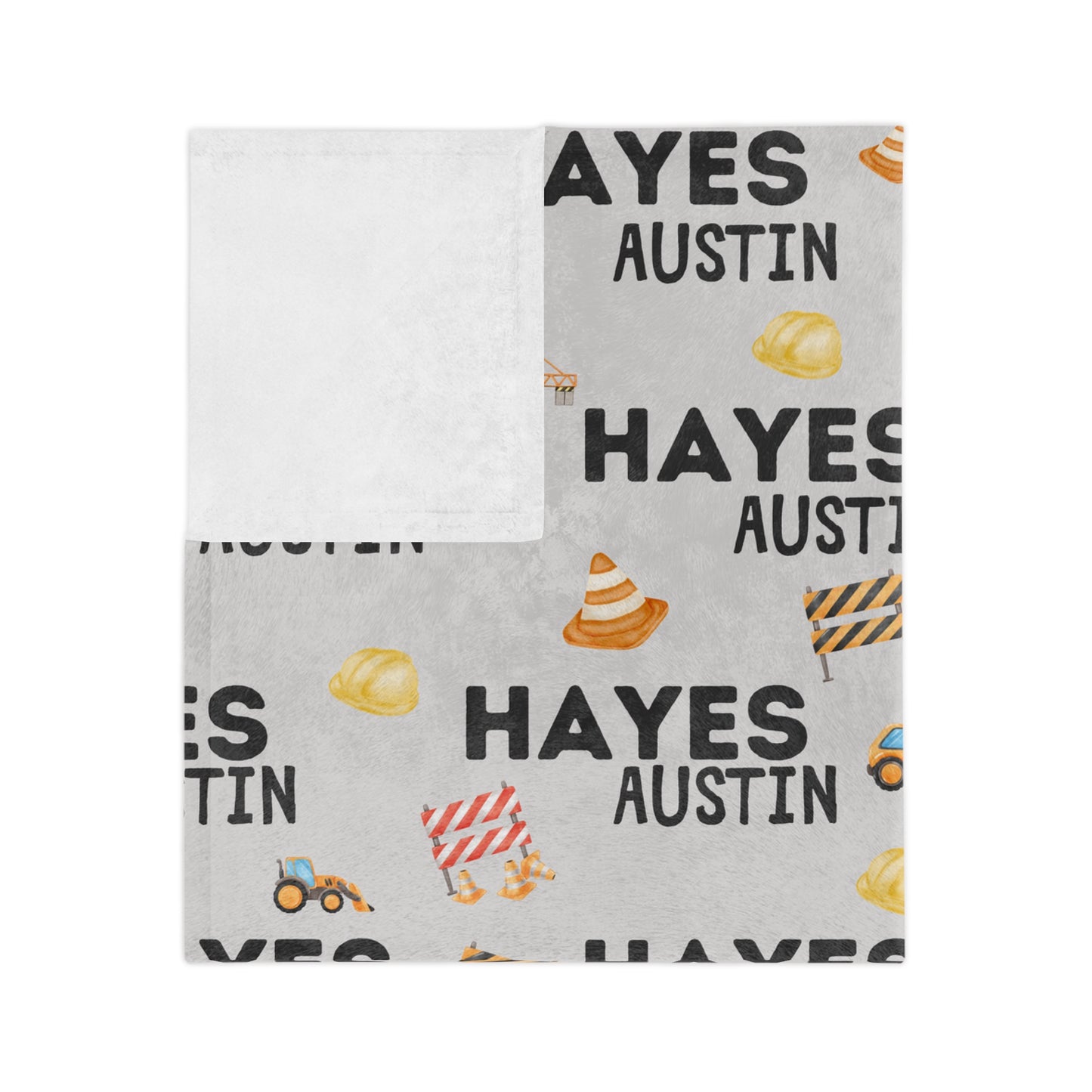 Personalized Construction Blanket