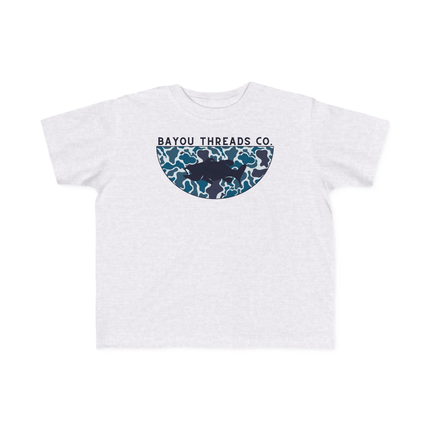 Blue Camo Bass Tee