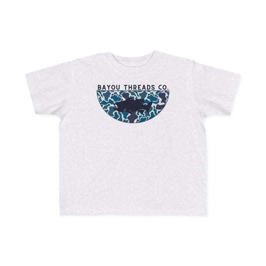 Blue Camo Bass Tee