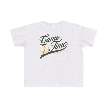 Game Time Baseball Tee - Green/Gold