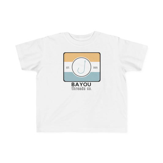 Bayou Threads Tee (light blue/yellow)
