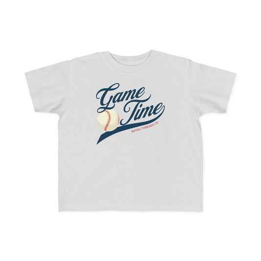 Game Time Baseball Tee - Blue/Red