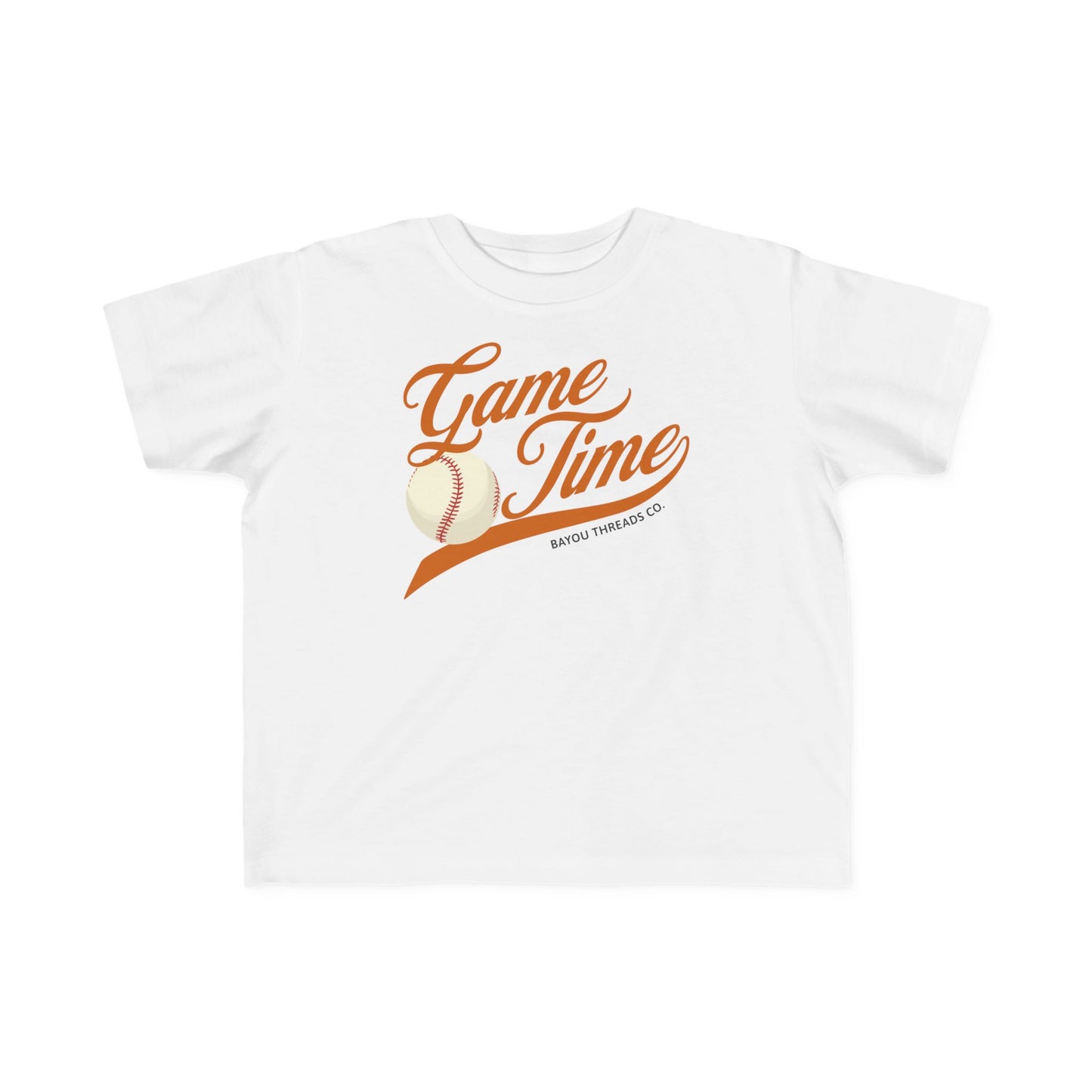 Game Time Baseball Tee - Orange