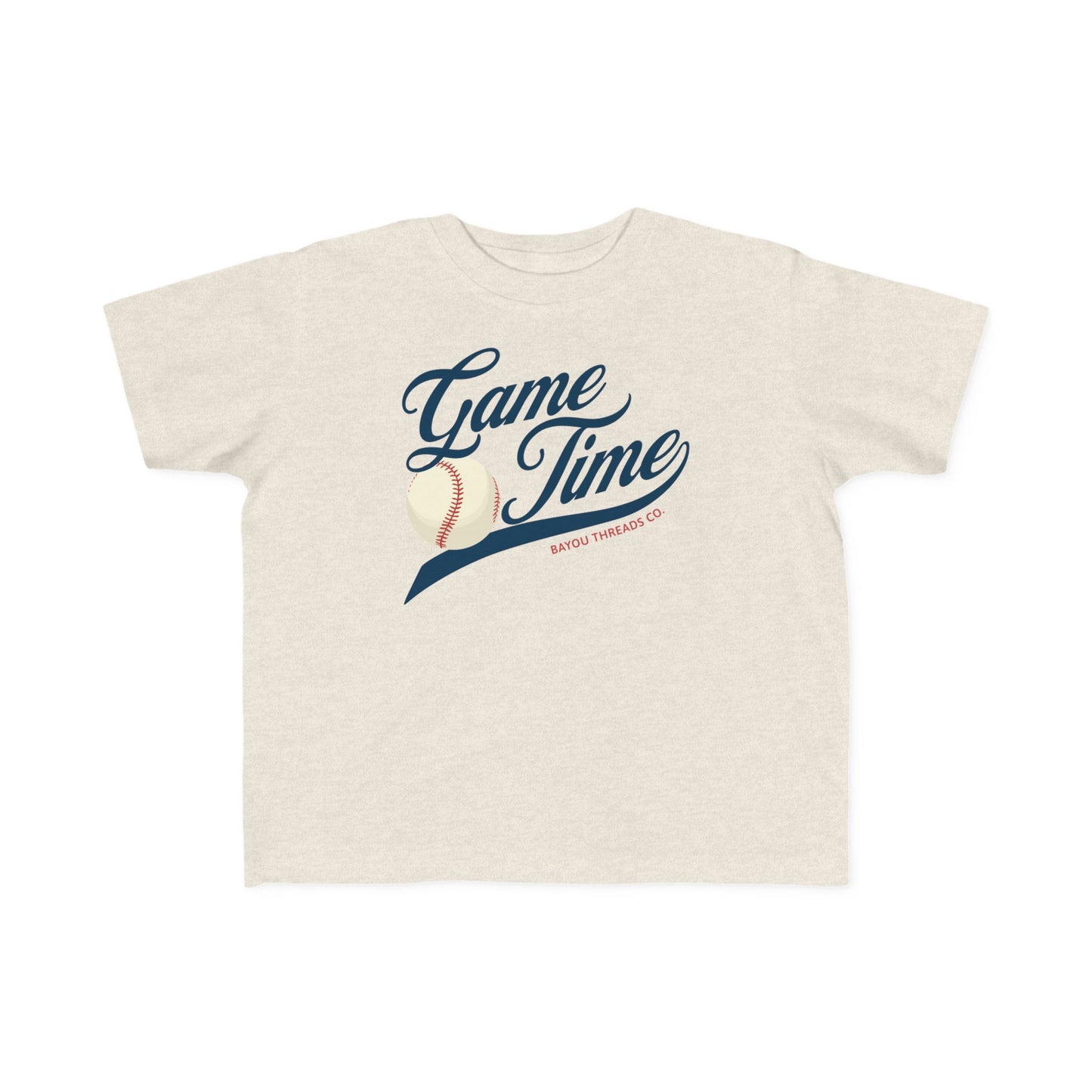 Game Time Baseball Tee - Blue/Red