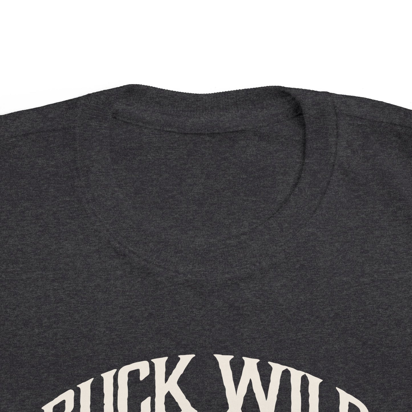Buck Wild Hunting Tee - Off White/Charcoal