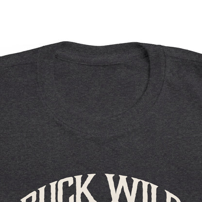 Buck Wild Hunting Tee - Off White/Charcoal