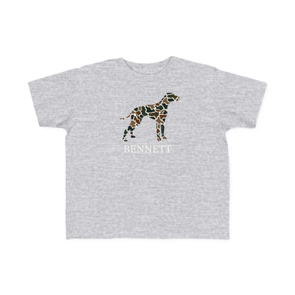 Personalized Camo Dog Tee