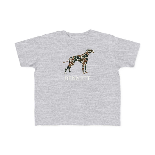 Personalized Camo Dog Tee