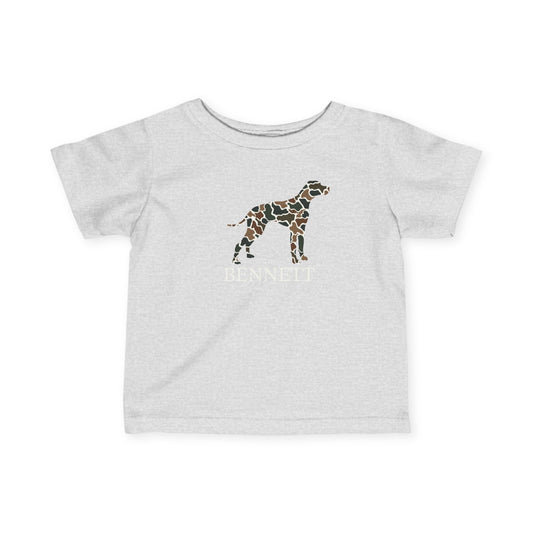 Personalized Camo Dog Tee-I