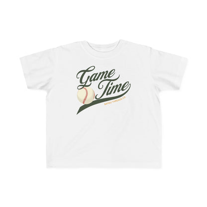 Game Time Baseball Tee - Green/Gold