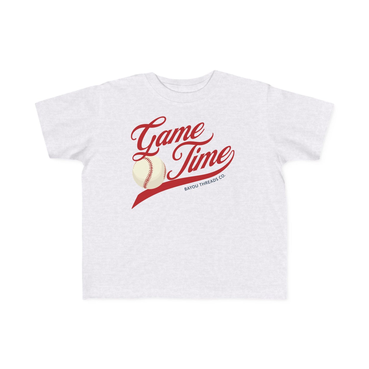 Game Time Baseball Tee - Red/Blue