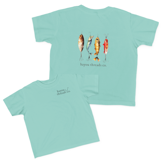 Four Fishing Lures Tee